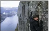  ??  ?? Tom Cruise stars as Ethan Hunt in Mission Impossible — Fallout.It came in third at last weekend’s box office and made about $9.3 million.