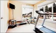  ?? DREAMSTIME ?? A dedicated home exercise area with good flooring and lighting can be a motivator.