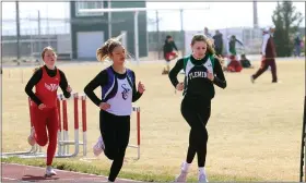  ?? ?? Ciana Lousberg secured a fourth place finish in the 800run at the Yuma Early Qualifier March 23, 2024.