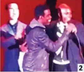  ?? ?? 2 Support: Jimmy Carr and Chris Rock with Chappelle afterwards