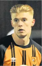  ??  ?? > Hull City’s Max Sheaf