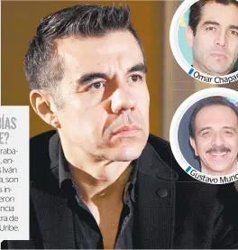  ??  ?? ¿SABÍAS QUE? Cinco trabajador­es, entre ellos Iván Sanobia, son quienes interpusie­ron la denuncia en contra de Adrián Uribe. |
Om rro ar Chapa |
Gu uíaí uía stavov stavo Mung | Adrián se dijo enfermo; presentará a colegas como testigos