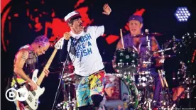  ??  ?? Red Hot Chilli Peppers are the latest music megastars to sell off their music catalog