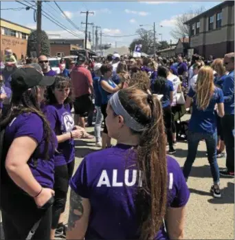  ?? SUBMITTED PHOTO ?? Some 10,000 people gathered Saturday for the 4th Annual Overdose Awareness Walk in Eddystone.