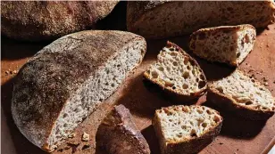  ??  ?? Bread made using a Dutch oven.
Photo for The Washington Post by Stacy Zarin Goldberg