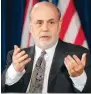  ?? ?? Ben Bernanke led the US Federal Reserve from 2006 to 2014.