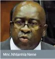  ??  ?? Mnr. Nhlanhla Nene