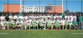  ?? Photo J.M. ?? Malgré les difficulté­s de Clermont-La Plaine sur le terrain, le club des quartiers nord de la cité auvergnate reste soudé. Un état d’esprit à saluer.