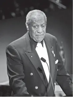  ??  ?? This Mar 16, 2009 file photo shows US entertaine­r Bill Cosby at the Jackie Robinson Foundation annual Awards Dinner at the Waldorf Astoria Hotel in New York. Bill Cosby will not respond to “decade-old, discredite­d” allegation­s of sexual abuse, his...