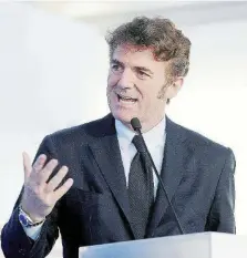  ?? Ansa ?? In uscita Flavio Cattaneo, ad di Tim da marzo 2016