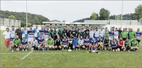  ??  ?? L’an dernier lors de la Fête du rugby en l’honneur de Titi