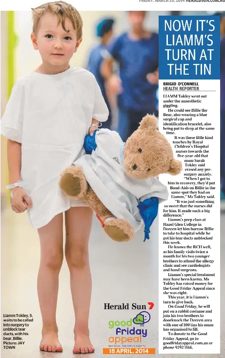 NOW IT S LIAMM S TURN AT THE TIN PressReader