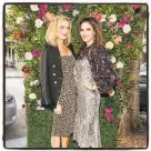  ?? Drew Altizer / Drew Altizer Photograph­y ?? Sisters-in-law Veronica Swanson Beard (left) and Veronica Miele Beard at the launch of their Fillmore Street Victoria Beard boutique.