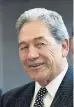  ??  ?? Winston Peters