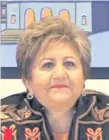  ??  ?? María Elena Wapenka, ministra del TSJE, investigad­a por cobrar viáticos en viajes fantasmas.