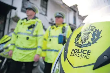  ??  ?? VIGILANT: Police say officers will explain why they stop and search any individual.