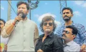  ?? PTI ?? BJP MLA Choudhary Lal Singh (left) had quit as a minister after criticism for attending rallies in support of Kathua accused.