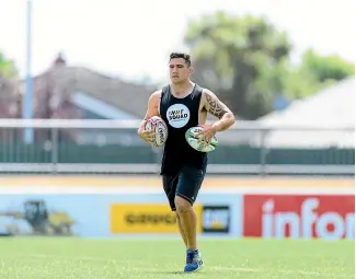  ?? GETTY IMAGES ?? Ballboy at Rugby Park no longer for Codie Taylor who returns to the Crusaders starting line-up tonight after missing the first four matches of the Super Rugby season.