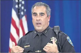  ?? DAN COYRO — SANTA CRUZ SENTINEL ?? Deputy Police Chief Bernie Escalante will serve as interim police chief for the city of Santa Cruz. He will replace Chief Andy Mills, who is taking a post in Palm Springs.