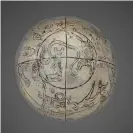  ?? Photograph: Nicolas and Alexis Kugel Collection ?? ‘Flat-Earthers are a modern species of idiot’ … Silver celestial globe.