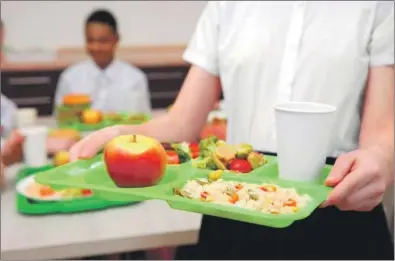  ?? Photo PA ?? School meals at Arran schools are to be healthier.