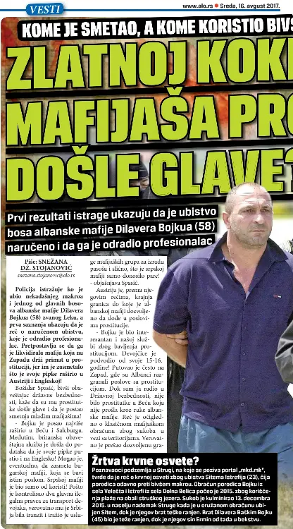 zlatnoj koki srpskih mafijaa prostitutke dole glave? - PressReader