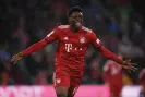  ?? Photograph: Christian Kaspar-Bartke/Bongarts/Getty Images ?? For left backs in the top five leagues, Alphonso Davies ranks in the 90th percentile and above in almost all major attacking and defensive categories.