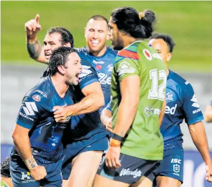  ?? Photo / Photosport ?? Melbourne hooker and Kiwis nemesis Brandon Smith is always a problem for the Warriors.