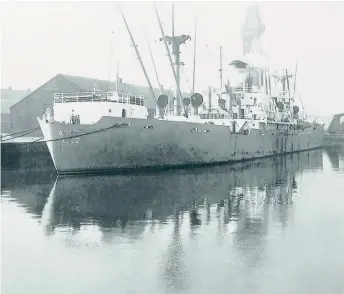  ??  ?? The Akti, owned by Nicholas Livanos, was one of the 98 Liberty ships which sailed under the Greek flag. Another 72 carried the flags of Honduras, Panama and the United States.