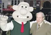  ?? Paul Ashby Associated Press ?? ‘CHEESE, GROMIT!’ Peter Sallis’ vocal performanc­e as the cheese-loving inventor Wallace was instantly recognizab­le.
