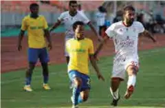  ??  ?? Corrigés par Sundowns, la victoire devient impérative pour les Belouizdad­is