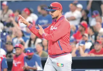  ?? ?? Gilbert Gómez vio elevar sus bonos durante la concluida Serie del Caribe y estaría construyen­do una carrera hacia dirigir en un futuro en Grandes Ligas.