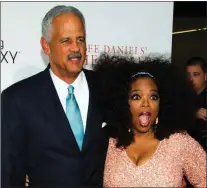  ?? Picture: CHARLES SYKES/INVISION/AP) ?? ‘OLD MARRIED COUPLE’: Oprah Winfrey and Stedman Graham at the premiere of ‘The Butler‘.