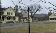  ?? TANIA BARRICKLO — DAILY FREEMAN ?? The Lasher Funeral Home property in Woodstock, N.Y., is shown on Wednesday, March 24.