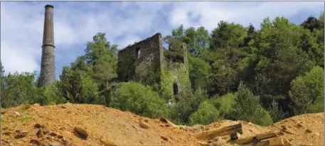  ??  ?? The Williams engine house at the site of the former mining operations at Avoca.