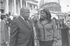  ?? AARON NAH/USA TODAY ?? Rep. Terri Sewell, D-Ala., says she considers herself a disciple of Rep. John Lewis, the civil rights icon who died Friday.