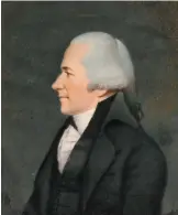  ??  ?? Alexander Hamilton; portrait by James Sharples, circa 1796