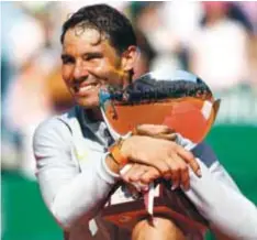  ?? | GETTY IMAGES ?? Rafael Nadal se impuso ante Kei Nishikori consiguien­do su quinto título en Montecarlo y el 31 en Masters 1000.