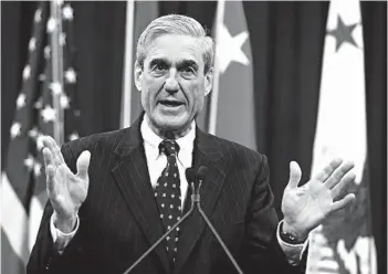  ?? SAUL LOEB/GETTY-AFP ?? Special counsel Robert Mueller hasn’t ruled out the idea of election coordinati­on between Russia and Trump campaign.