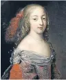  ??  ?? A new book claims courtesan Madame de Montespan stripped for Louis XIV in the Hall of Mirrors.