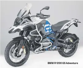  ??  ?? BMW R 1200 GS Adventure