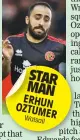  ??  ?? STAR MAN ERHUN OZTUMER Walsall