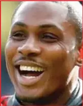  ??  ?? Ighalo