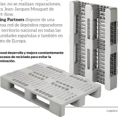  ??  ?? Ribawood desarrolla y mejora constantem­ente los procesos de reciclado para evitar la contaminac­ión.