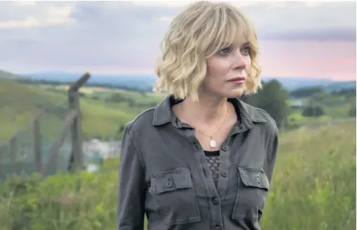  ??  ?? Blonde ambition: Anna Friel as Marcella in the latest series of the ITV crime drama