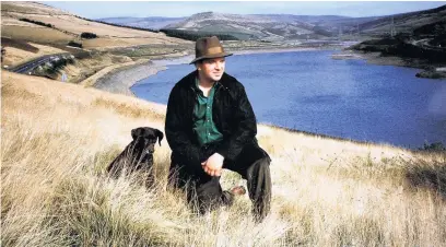  ??  ?? Your columnist pictured at Woodhead reservoir in the 1980s