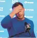  ?? MARCIO JOSE SANCHEZ/AP ?? Coach Sean McVay speaks during a news conference Sunday following the Rams’ latest loss. The defending Super Bowl champs are 3-9.