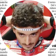  ?? ANSA ?? Pecco Bagnaia, 27 anni, campione del mondo