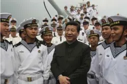  ?? WANG JIANMIN/XINHUA/THE ASSOCIATED PRESS FILE PHOTO ?? Chinese President Xi Jinping is the subject of efforts to build a cult of personalit­y unseen since People’s Republic founder Mao Zedong’s death in 1976.