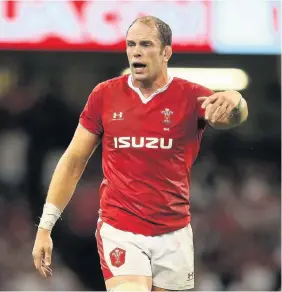  ??  ?? > Warren Gatland is set to choose a strong side against Ireland, but will he opt to play key men like Alun Wyn Jones (left) and Ross Moriarty?